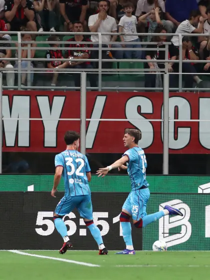 Milan 1-2 Cagliari
