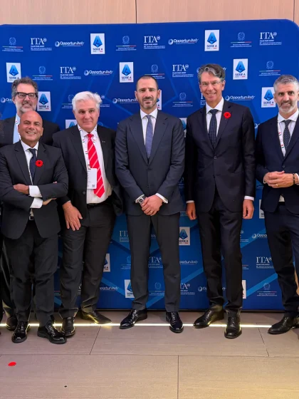 Leonardo Bonucci a Toronto per sostenere il Made in Italy